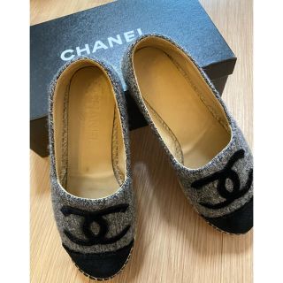 シャネル(CHANEL)のCHANEL エスパ　35(スリッポン/モカシン)