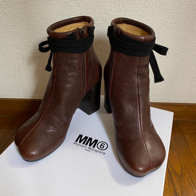 MM6 Maison Margiela ブーツ 茶色 pci.org.py