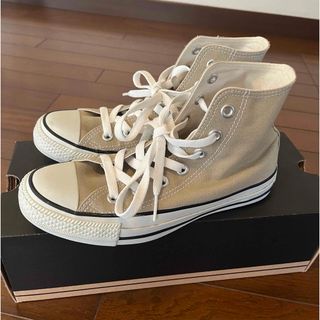 コンバース(CONVERSE)のコンバース　ハイカット　ベージュ　23cm(スニーカー)