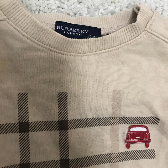 BURBERRY(バーバリー)のバーバリー　トレーナー　80cm キッズ/ベビー/マタニティのベビー服(~85cm)(トレーナー)の商品写真