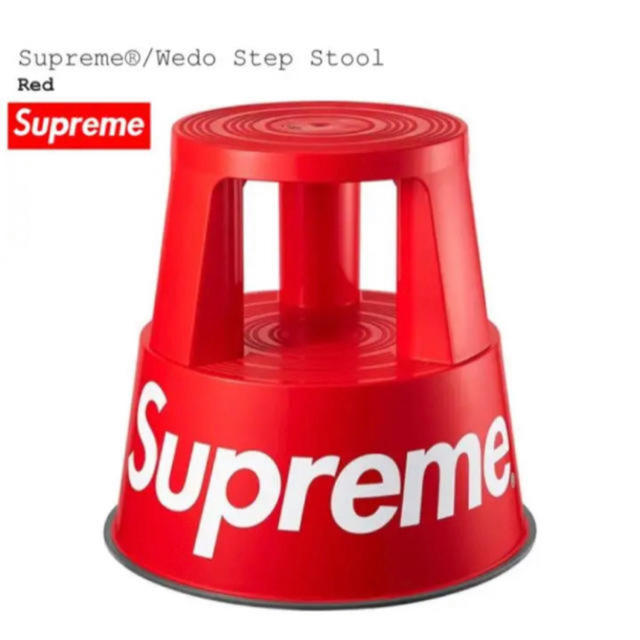 Supreme(シュプリーム)の新品　Supreme Wedo Step Stool 赤 送料込　シュプリーム  メンズのメンズ その他(その他)の商品写真