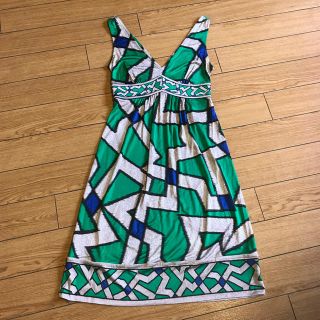 ダイアンフォンファステンバーグ(DIANE von FURSTENBERG)のDVF ノースリーブワンピース　(ひざ丈ワンピース)