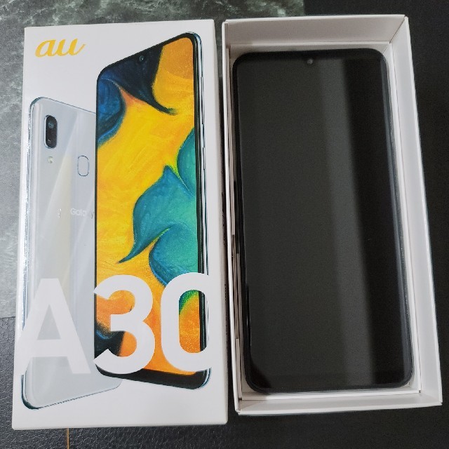 Galaxy A30 White 64 GB au 【送料0円】 www.gold-and-wood.com