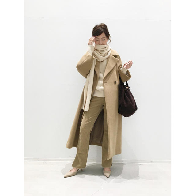 L'Appartement　Lisiere N/C coat キャメル34