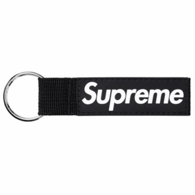 Supreme(シュプリーム)のsupreme webbing keychain 黒 メンズのファッション小物(キーホルダー)の商品写真