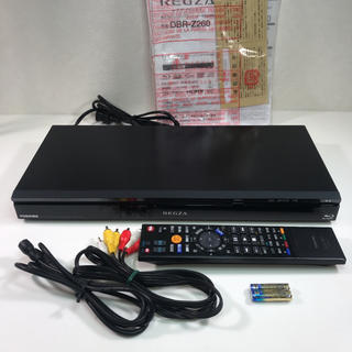 TOSHIBA 東芝 REGZAブルーレイ DBR-Z260