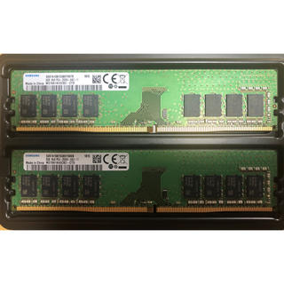 サムスン(SAMSUNG)のDDR4 2666 16GB(8GB x2) Samsung(PCパーツ)