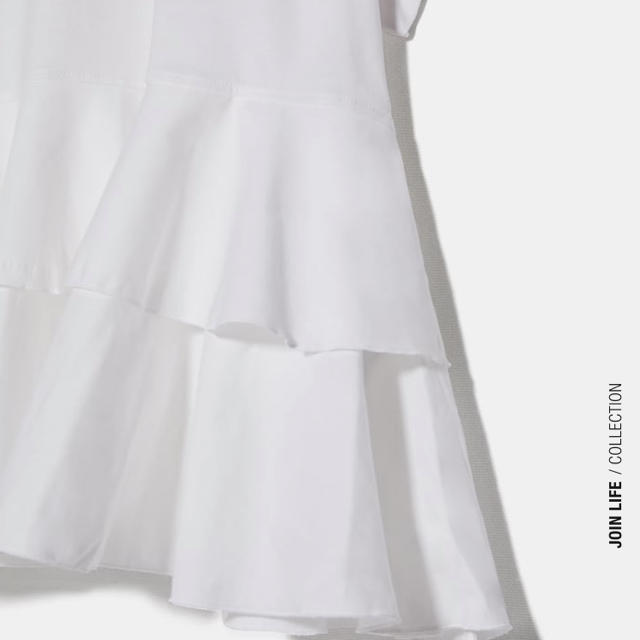 ZARA(ザラ)のnaas様専用 ZARA フリルＴシャツ レディースのトップス(Tシャツ(半袖/袖なし))の商品写真