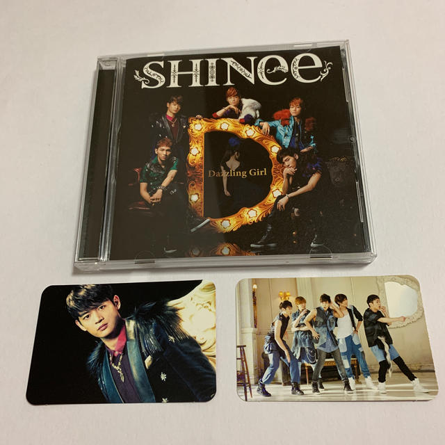 SHINee(シャイニー)のSHINee Dazzling Girl CD トレーディングカード付き　ミンホ エンタメ/ホビーのCD(K-POP/アジア)の商品写真