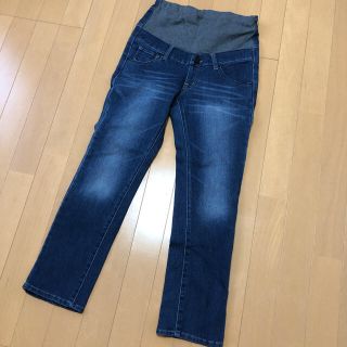 マタニティ  デニム  パンツ　スキニーパンツ　サイズS(マタニティボトムス)