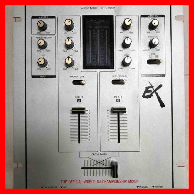 Technics SH-EX1200 テクニクス EX DJミキサー スクラッチ | フリマアプリ ラクマ