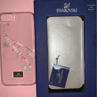 スワロフスキー(SWAROVSKI)のスワロフスキー　iPhoneケース（8/7/6/6s）(iPhoneケース)