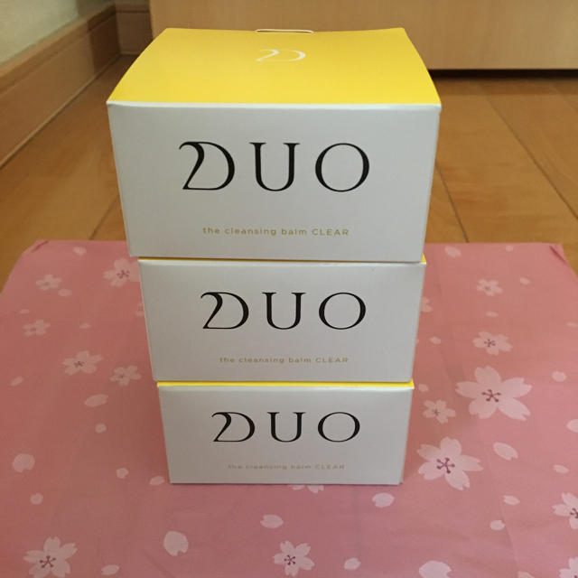 DUO クレンジングバーム クリア90g ×3個