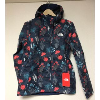 ザノースフェイス(THE NORTH FACE)の送料込★新品花柄★海外ノースフェイスマウンテンパーカーL★ウインドブレーカー★(ナイロンジャケット)