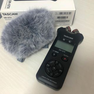 TASCAM DR-07X 立体音響マイク(マイク)