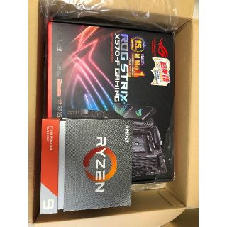 エイスース(ASUS)のRyzen 3950x ROG STRIX X570-F GAMING CPU(PC周辺機器)