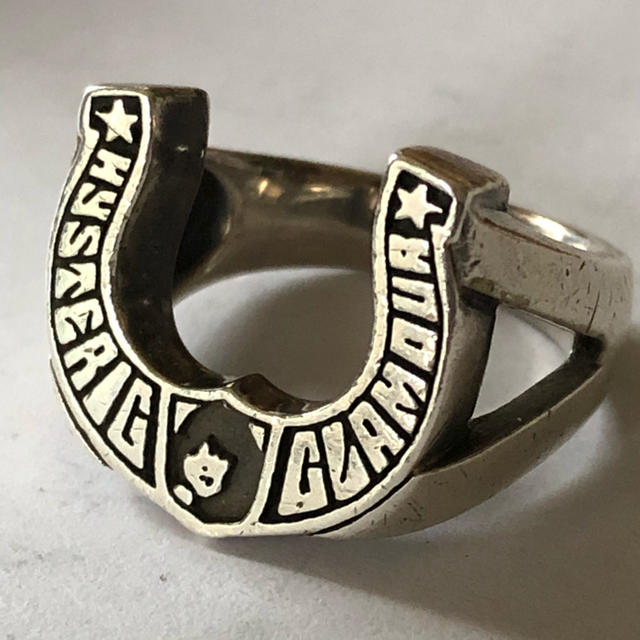 HYSTERIC GLAMOUR(ヒステリックグラマー)のミステリックグラマー様専用❤️HORSESHOE-SHAPED リング レディースのアクセサリー(リング(指輪))の商品写真