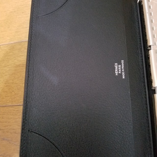 状態良好 エルメス HERMES 手帳カバーアジェンダ ヴィジョン ブラック