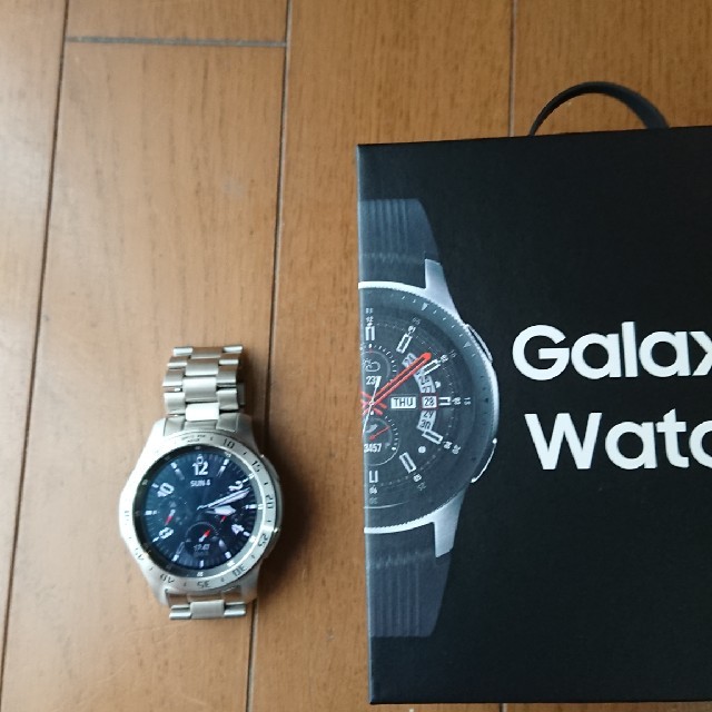 Galaxy(ギャラクシー)のギャラクシー ウオッチ galaxy watch smr800 46mm メンズの時計(腕時計(デジタル))の商品写真