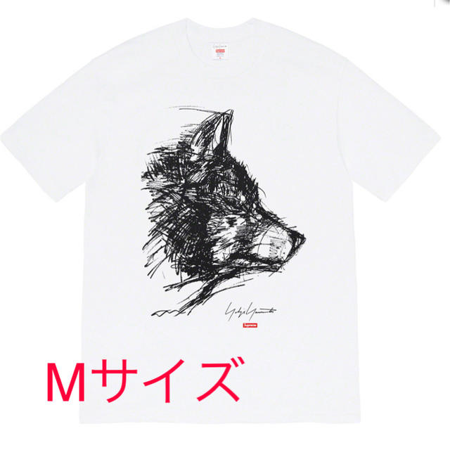 スノーブルー Supreme Yohji Yamamoto Wolf Tee 白 新品未着用 - 通販