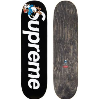 シュプリーム(Supreme)のsupreme smurfs skateboard black デッキ(スケートボード)