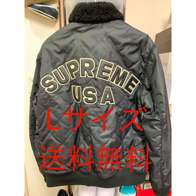 ｢破格❗｣Supreme Quilted Nylon Tanker Jacketナイロンジャケット