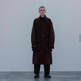 stein 20aw OVER SLEEVE STAND COLLAR COAT(ロングコート)