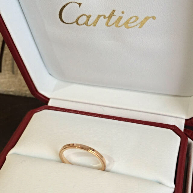 Cartier(カルティエ)のカルティエ*K18ダムールリング*保証書 レディースのアクセサリー(リング(指輪))の商品写真
