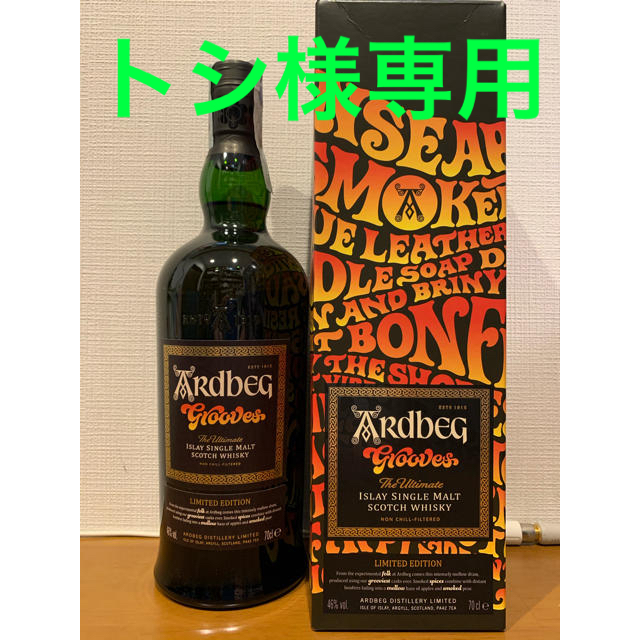【トシ様専用】アードベッグ　グルーヴス 食品/飲料/酒の酒(ウイスキー)の商品写真