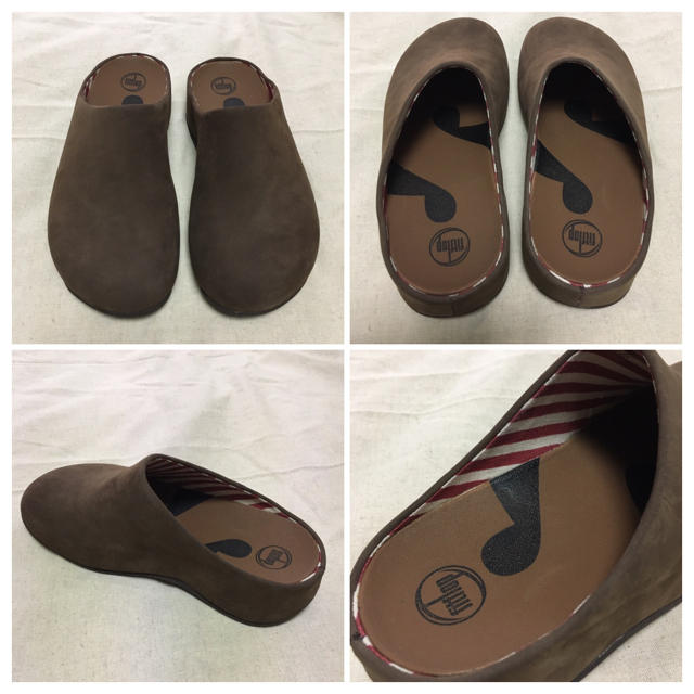 fitflop(フィットフロップ)のfitflop フィットフロップ　サボ　chocolate  レディースの靴/シューズ(スリッポン/モカシン)の商品写真