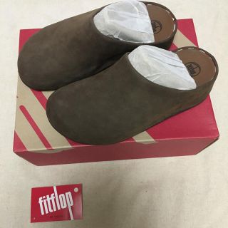 フィットフロップ(fitflop)のfitflop フィットフロップ　サボ　chocolate (スリッポン/モカシン)