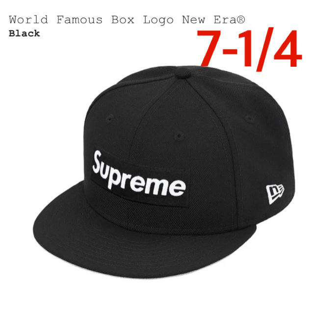 Supreme ／  new era box logo cap