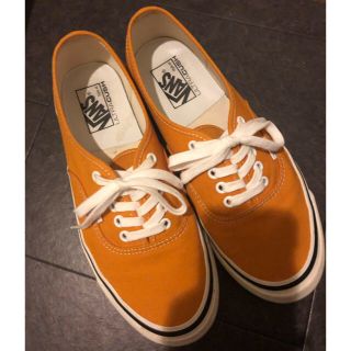 ヴァンズ(VANS)のVANS AUTHENTIC 44 DX us9  gold オーセンティック(スニーカー)