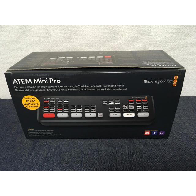 Black magic ATEM mini pro