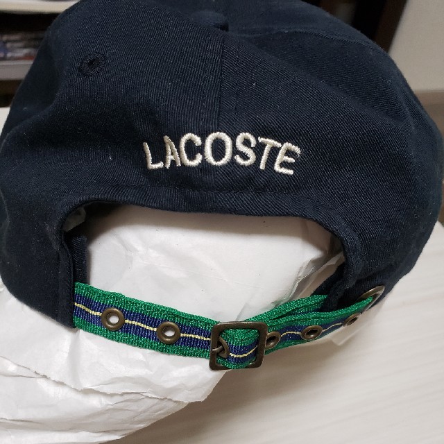 LACOSTE(ラコステ)の【使用感少】ラコステ 帽子 フリーサイズ メンズの帽子(キャップ)の商品写真