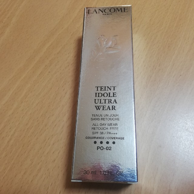 LANCOME タン イドル ウルトラ ウェア リキッド #PO-02