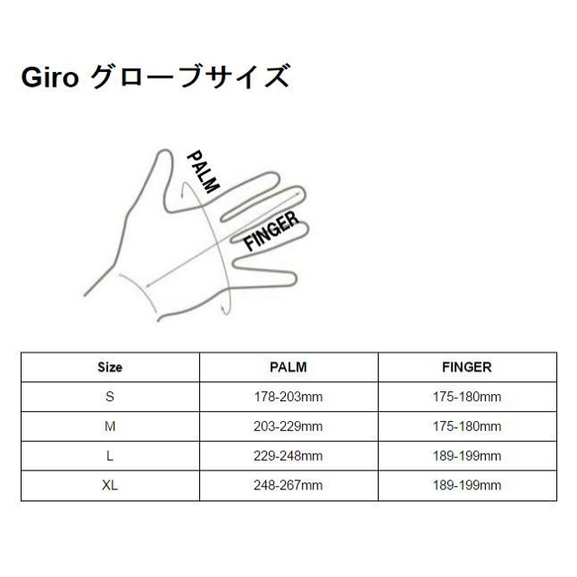 GIRO(ジロ)の【特別限定デザイン】GIRO（ジロ）/  DNDグローブ Sサイズ スポーツ/アウトドアの自転車(ウエア)の商品写真