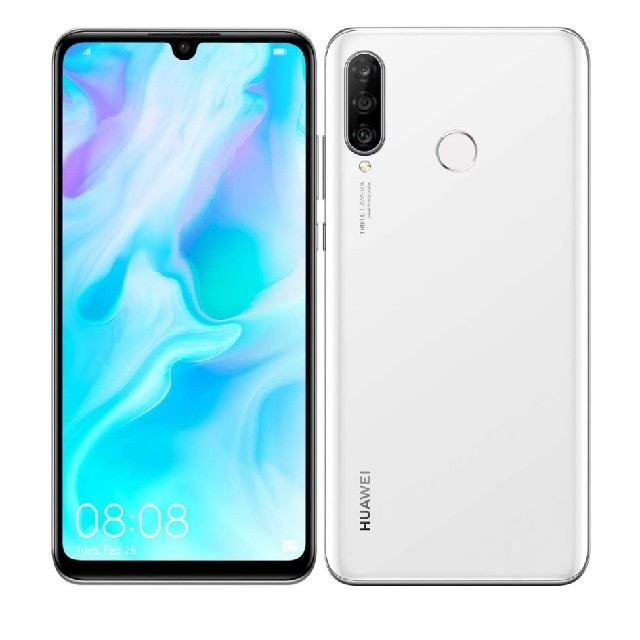 HUAWEI P30 lite パールホワイト 白 64 GB SIMフリー 半額セール 5520 ...