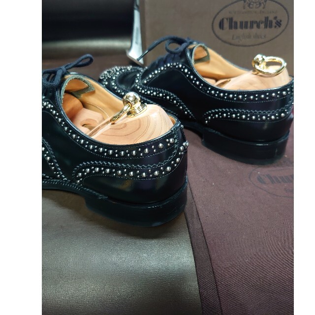 Church's - チャーチ バーウッド2S 81 60G church's スタッズの Church's - チャーチ バーウッド2S 81 60G church's スタッズの