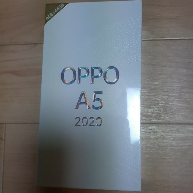 OPPO A5 2020 Green グリーン　本体　オッポ　モバイルスマホ/家電/カメラ