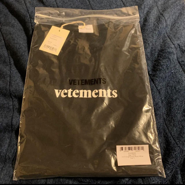 Vetements Logo-patch cotton Tシャツ　バレンシアガ