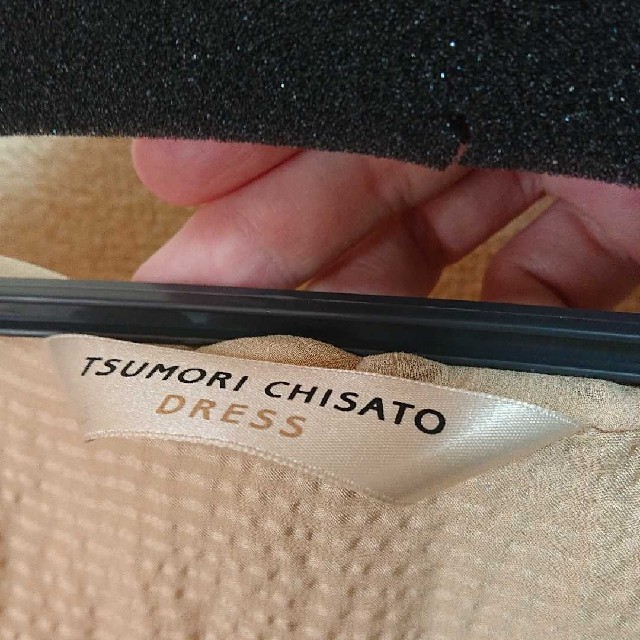 TSUMORI CHISATO(ツモリチサト)のツモリチサト ドレス ワンピース シルク 新品未使用 レディースのワンピース(ひざ丈ワンピース)の商品写真