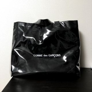 BLACK COMME des GARCONS - ギャルソン PVC トートバッグ ブラック