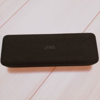 ジンズ(JINS)の未使用品♪　JINS メガネケース　ブラック　黒(その他)