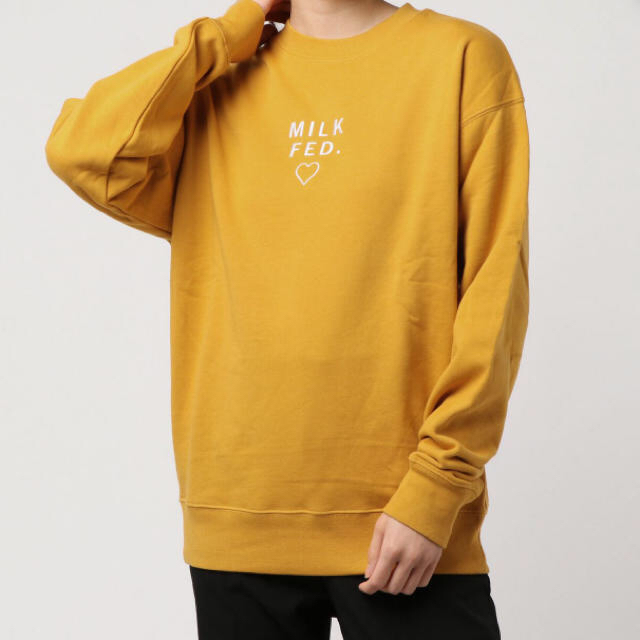 MILKFED.(ミルクフェド)のmilkfed イエロー　パーカー レディースのトップス(パーカー)の商品写真