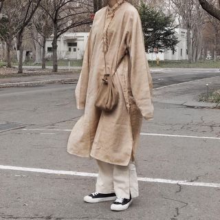 ロキエ(Lochie)のsheep vintage  caftan shirts(ロングワンピース/マキシワンピース)