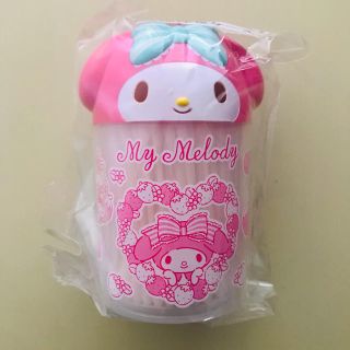 サンリオ(サンリオ)のマイメロディ　綿棒&ケース🎀(キャラクターグッズ)