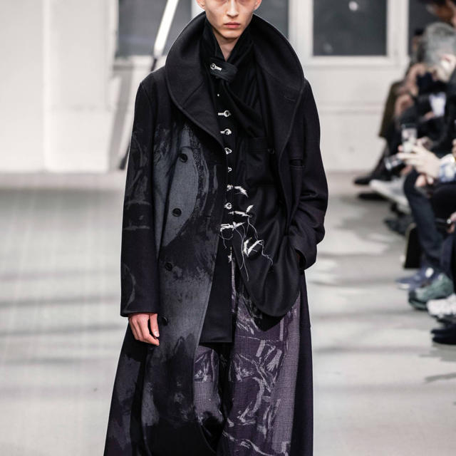 Yohji Yamamoto 19aw ギャバ コート 4