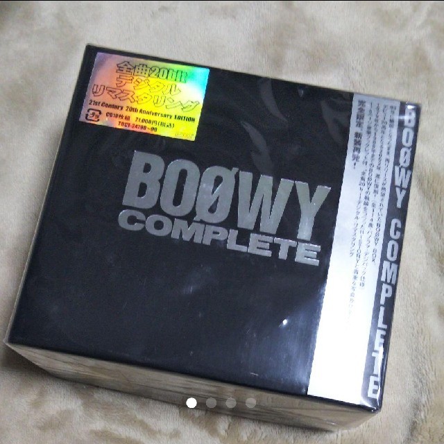 BOØWY  コンプリートBOX   2002年発売 未開封