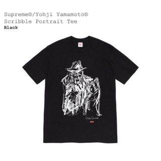 シュプリーム(Supreme)のM Supreme ヨウジヤマモト Scribble Portrait Tee(Tシャツ/カットソー(半袖/袖なし))